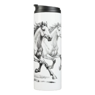 Equine Elegance Thermal Tumbler