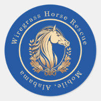 Equine Horse Business Rescue Labels