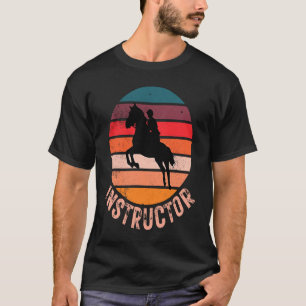 Equine Instructor Vintage Retro Style Personal Tra T-Shirt