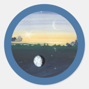 Equinox Classic Round Sticker