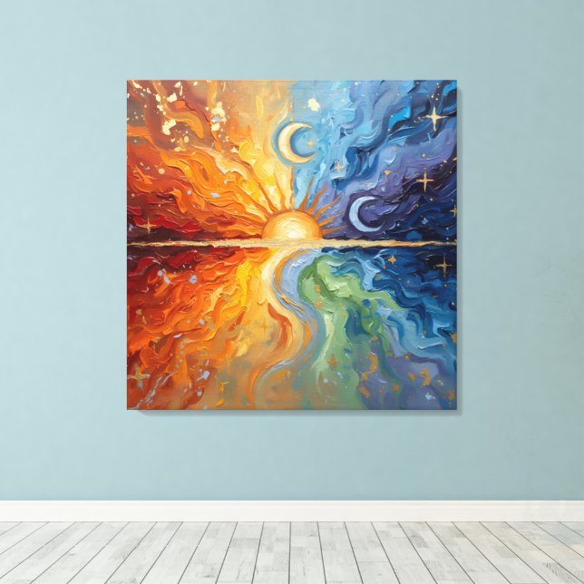 Equinox Morphology Canvas Print (Insitu(Wood Floor))