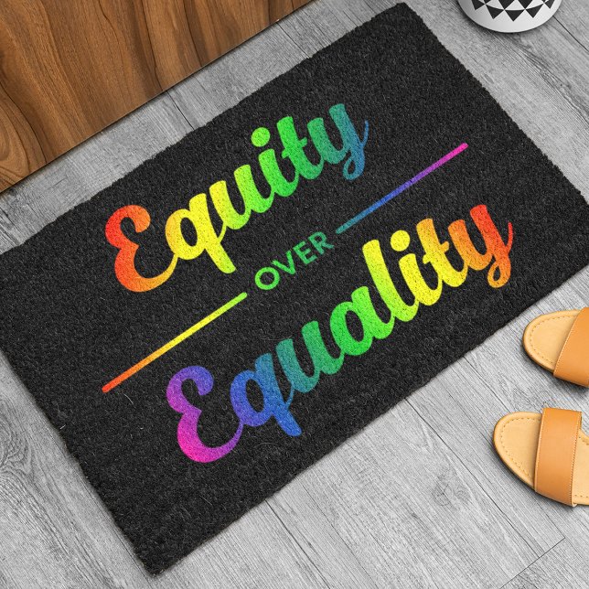 Equity Over Equality LGBT Doormat (Creator Uploaded)