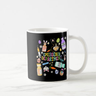 Er Easter Nurse Crew Easter Day Emergency Room Nur Coffee Mug