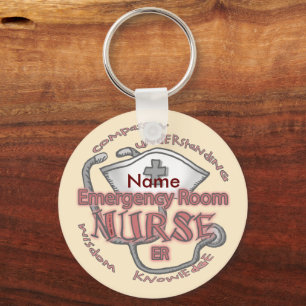 ER Nurse Axiom Key Ring