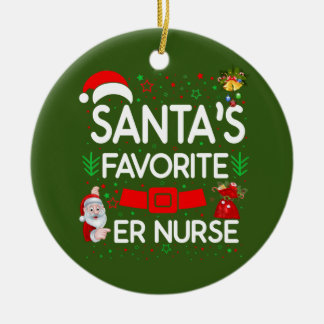 ER Nurse Ceramic Tree Decoration