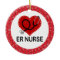 ER Nurse Christmas Gift Ornament