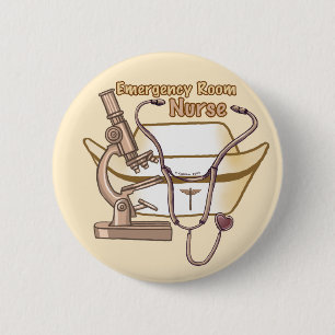 ER Nurse Collage Pin
