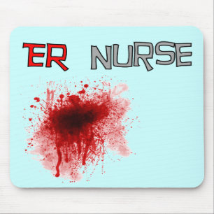 ER Nurse Funny T-Shirts & Gifts Mouse Pad