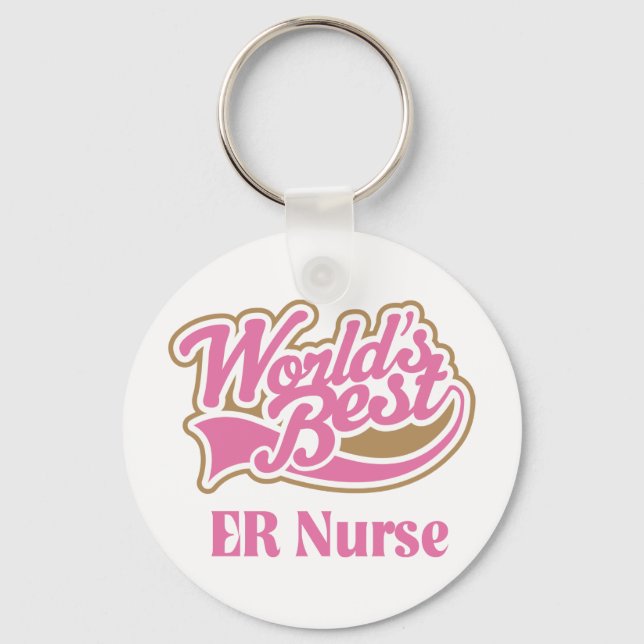Er nurse Gift Key Ring (Front)