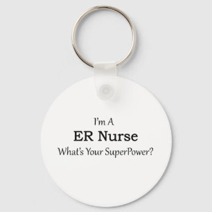 ER Nurse Key Ring