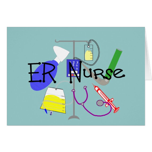 ER Nurse Medical Equipment Design (Front Horizontal)