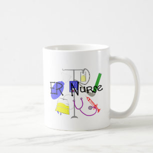 ER Nurse Medical Equipment Design Coffee Mug