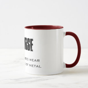 ER NURSE, NOT ALL HEROES WEAR, BADGES MADE OF M... MUG