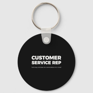 Er Service Rep (solving Problems One Conversation Key Ring