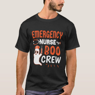 Er Squad Halloween Pumpkin Emergency Room Nurse Sp T-Shirt