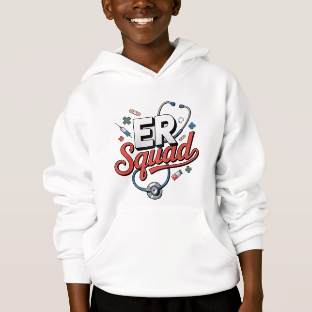 ER Squad T-Shirt – Emergency Room Team Apparel (Front)