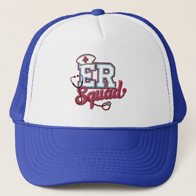 ER Squad Trucker Hat (Front)