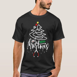 ER Stethoscope Nursing Nurse Merry Christmas Tree T-Shirt