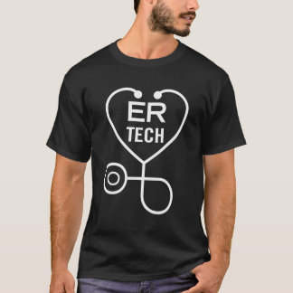 Er Tech Emergency Department Technician Technologi T-Shirt