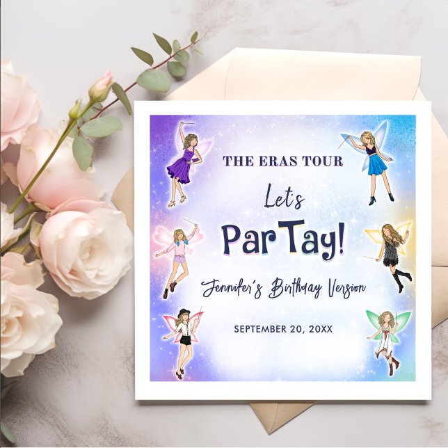 Era Birthday Party Napkin (Creator Uploaded)