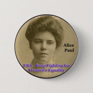 ERA button with Alice Paul