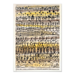 ERA Cooling in a Hot Zone Garden Paul Klee Photo Print