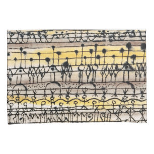 ERA Cooling in a Hot Zone Garden   Paul Klee   Pillowcase