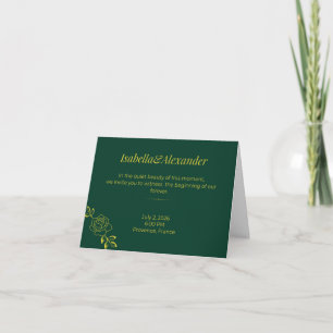 erald Romance Wedding Invitations