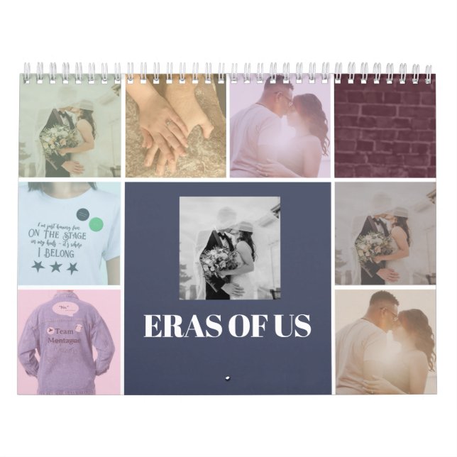 Eras inspired personalised calendar (Cover)