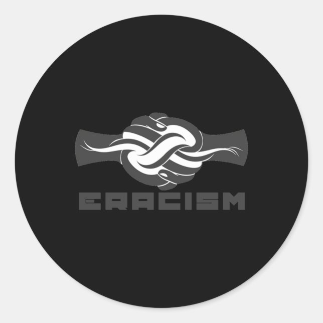 Erase Hate Empowering Eracism Collection Sticker  (Front)