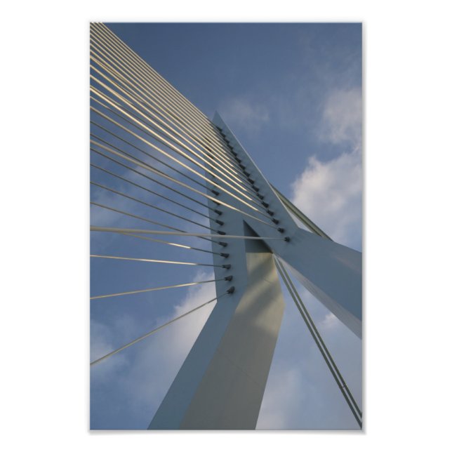 Erasmus Bridge, Rotterdam Photo Print (Front)