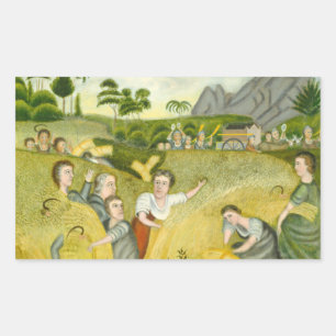 Erastus Salisbury Field - Ark of the Covenant Rectangular Sticker