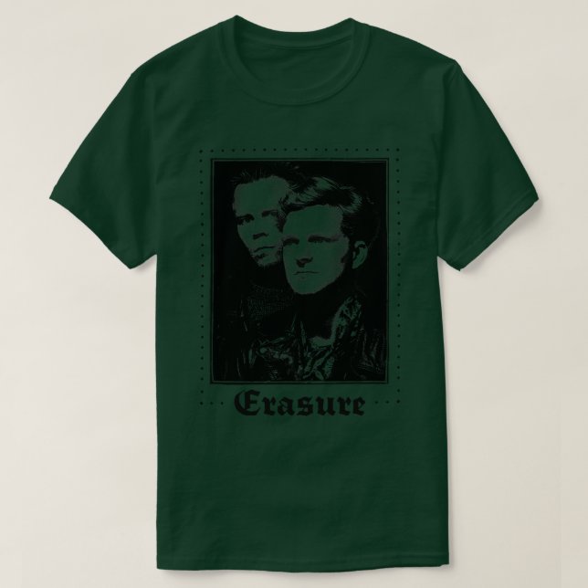 Erasure 80s Retro Design T-Shirt (Design Front)