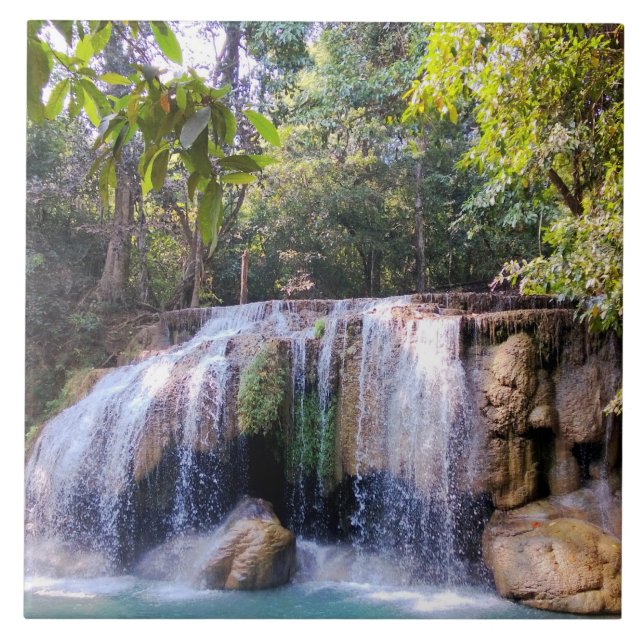 Erawan National Park, Thailand, Tile (Front)