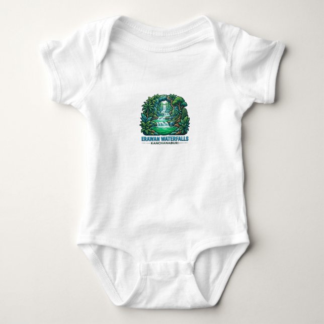 ERAWAN WATERFALLS BABY BODYSUIT (Front)