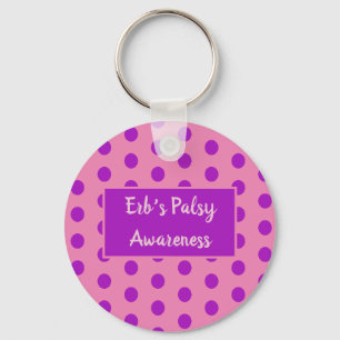 Erb’s Palsy Awareness Key Ring