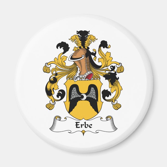 Erbe Family Crest Magnet (Front)