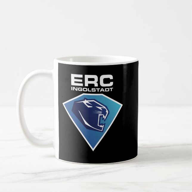 ERC Ingolstadt Classic T Shirt Coffee Mug (Left)