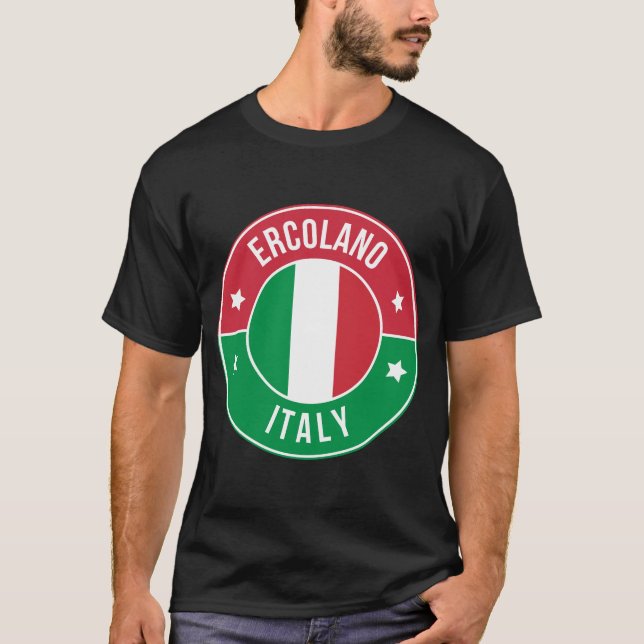 Ercolano, Italy City T-Shirt (Front)