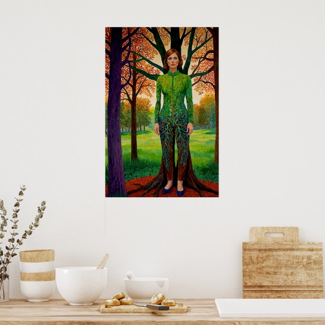 “Erdessa’s Portrait”  - The Disguise of Stillness Poster (Kitchen)