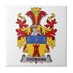 Erdmann Family Crest Tile