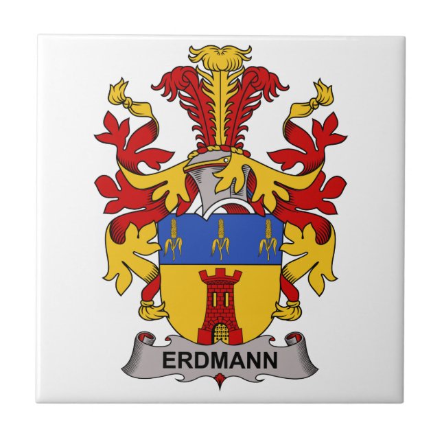 Erdmann Family Crest Tile (Front)