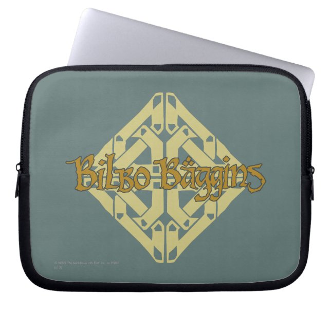 Erebor - BILBO BAGGINS™ Name Laptop Sleeve (Front)