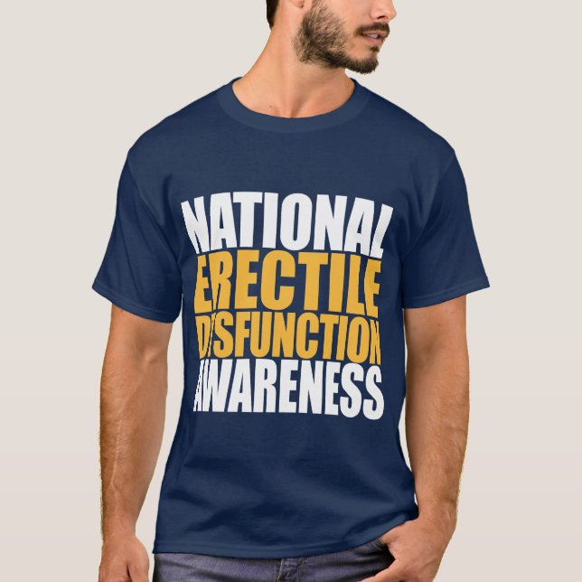 Erectile dysfunction - NEDA T-Shirt (Front)