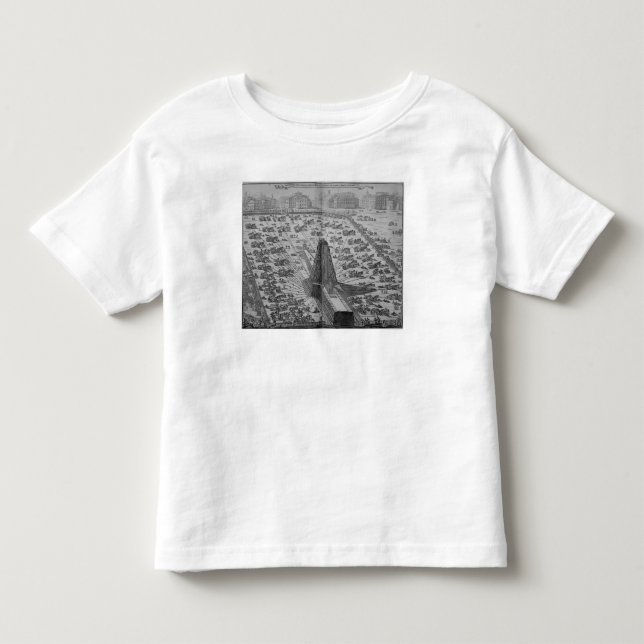 Erecting the Ancient Egyptian Obelisk Toddler T-Shirt (Front)