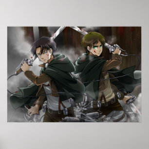 Eren and Levi Poster