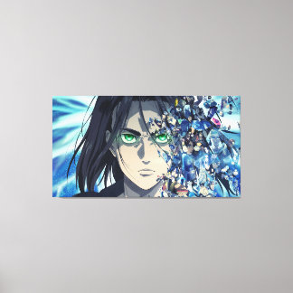 Eren Yeager Canvas Print