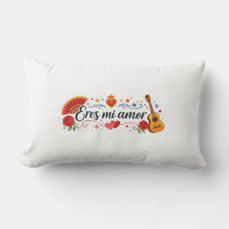 Eres Mi Amor Spanish Romantic Decorative Throw Pil Lumbar Cushion