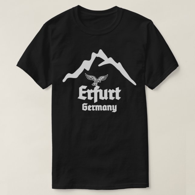 Erfurt, German City Germany, Deutschland  T-Shirt (Design Front)