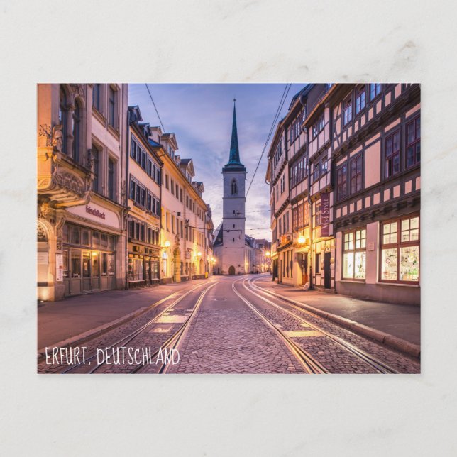 Erfurt, Germany Postcard (Front)